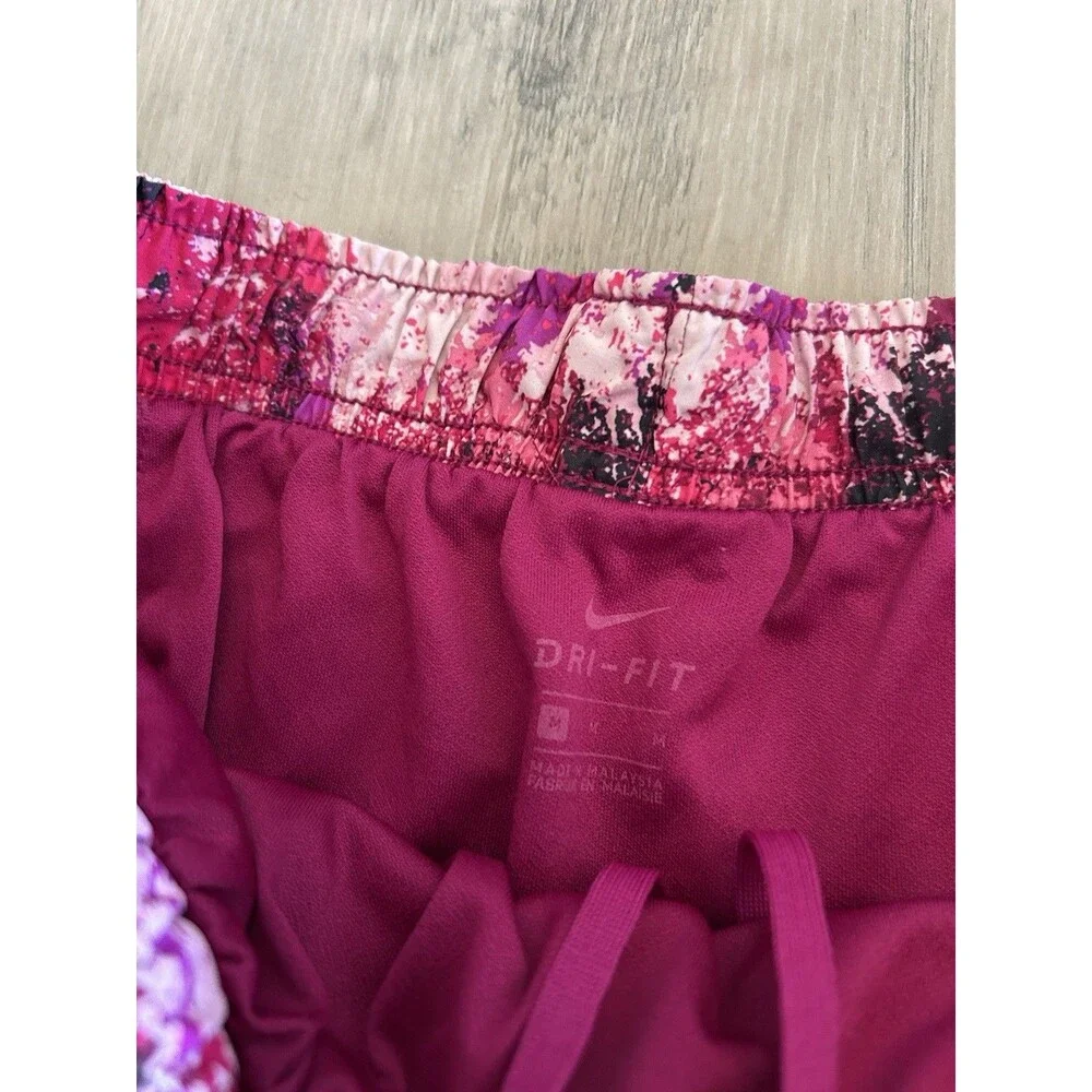 NIKE DriFit Running Shorts Inner Brief Women's Size M Pink